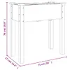 CLORIS Pflanzkübel mit Einsatz und Rollen 71x37x80 cm Produktbild-Vorschau 8