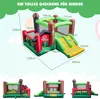 GOPLUS Aufblasbare Hüpfburg, Spielburg für Kinder mit Produktbild-Vorschau 5