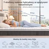Materac 140x200 cm, wysokość 22 cm, z wbudowanym topperem, Podgląd zdjęcia produktu 8