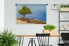 MuchoWow® Wandteppich Wandbehang Meerblick auf Zakynthos, Produktbild-Vorschau 2