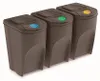 Abfallbehälter Prosperplast SORTIBOX 3 x 35 l grau Produktbild-Vorschau 9