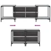VidaXL 837605, Szary, Metal, Drewno, 1530 mm, 370 mm, 500 Podgląd zdjęcia produktu 7