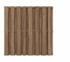 WOODTEX Braun 180x180 cm Sichtschutzzaun, Gartenzaun aus Produktbild-Vorschau 3