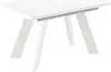 ENDO-Möbel Ausziehbarer Esstisch Como White 130-210cm (Weiß Produktbild-Vorschau 4