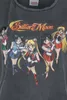 Sailor Moon T-Shirt Damen Group schwarz XXL Produktbild-Vorschau 2