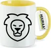 Huuraa Kaffeetasse Löwe Sternzeichen Symbol 330ml Gelb Produktbild-Vorschau 1