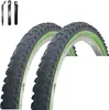 2 x maxxi4you HY-A109 Fahrradreifen Schwarz/Grün 54-507 (24 Produktbild-Vorschau 1