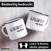 Huuraa Emaille Tasse Glasgow my love 300ml Vintage Produktbild-Vorschau 2