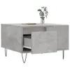 The Living Store Couchtisch Betongrau 55x55x36,5 cm Produktbild-Vorschau 4