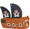3 tlg. Pinata Set Piratenschiff, Pinatastab mit Augenmaske, Produktbild-Vorschau 1