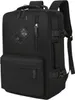 BAD&BAGS | Schwarzer Rucksack für Flugreisen Handgepäck USB Produktbild-Vorschau 1