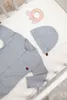 Baby's Only Strampler mit Füßen Melange - Grau - 62 - 100% Produktbild-Vorschau 3