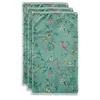 Pip Studio Les Fleurs Duschtuch Farbe Grün Größe 55x100cm Produktbild-Vorschau 9