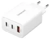 Napájací adaptér Intenso W65ACC GaN biely 2x USB-C 1x USB-A Náhľad obrázku produktu 8
