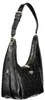 Elegante schwarze Damentasche mit abnehmbarem Riemen und Produktbild-Vorschau 3