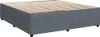 Boxspringbett mit Matratze Dunkelgrau 200x200 cm Samt Produktbild-Vorschau 10