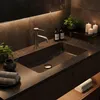 Rubinetto Lavabo Rea Foster Brush Steel Anteprima dell’immagine prodotto 2
