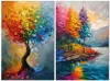 murando - Set de tableaux muraux XXL Paysage fantaisie 120 Voir les images du produit 8