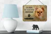 Blechschild Spruch 18x12cm Chihuahua Hund ohne kein Heim Produktbild-Vorschau 4