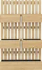 Outsunny Hochbeet Holz verstellbar Pflanzbeet mit Produktbild-Vorschau 9