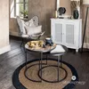Tapis Chevrons Noir Diam.120cm Atmosphère Voir les images du produit 20