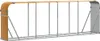 vidaXL Riparo per legna da ardere effetto legno 300x45x100 Anteprima dell’immagine prodotto 1