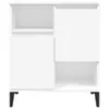 vidaXL Příborník bílý 60x35x70 cm Materiál dřeva Náhled obrázku produktu 5