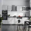 Kuchyňský kout Vicco R-Line Beton 300 cm s vysokou skříní, Náhled obrázku produktu 3