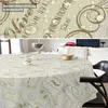 Tischdecke Landhaus Oliven Pastelgrün Rund 140cm Produktbild-Vorschau 4