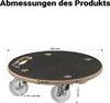 Wiltec 2x transportní váleček 380 x 18 mm s nosností cca Náhled obrázku produktu 11