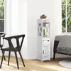 Badezimmer-Unterschrank,Schmaler Badezimmer-Seitenschrank Produktbild-Vorschau 3