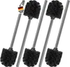 5x Toilettenbürste, Set Schwarz – WC Bürste Universal Ø 7,8 Produktbild-Vorschau 1