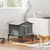 PawHut kattenhuis, inklapbaar, met kussen, verhoogde Productafbeelding-voorbeeld 3