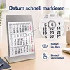 Tischkalender 2027 mit Metallaufsteller magnetisch Produktbild-Vorschau 6