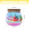 Einhorn‑Terrarium‑Set mit LED‑Nachtlicht, DIY‑Dekoset mit Produktbild-Vorschau 2
