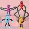 Teleskop Roboter Fidget Toys Mit Saugnapf, 4Stück Anti Produktbild-Vorschau 5