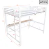 Gaming-Hochbett 140 x 200 cm mit Schreibtisch, Produktbild-Vorschau 6