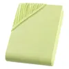 A folded fitted sheet with elasticated corners. Produktbild-Vorschau