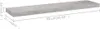 Schweberegale 2 Stk. Betongrau 90x23,5x3,8 cm MDF Produktbild-Vorschau 8