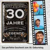 Blechschild 30 Schild Geburtstag, 30 JAHRE LEGENDE, Produktbild-Vorschau 2