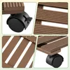Faziango 4X WPC Pflanzenroller 30cm, Blumenroller Tragkraft Produktbild-Vorschau 6