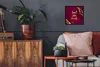 MuchoWow® Gerahmtes Poster Wunderschön - Gold - Rosa - Produktbild-Vorschau 2