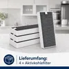 4 Stück Aktivkohlefilter für 9001563858 9001421821/ Siemens Produktbild-Vorschau 3