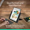 Logitech Flip Folio, QWERTZ, tedesco, 1,9 cm, 1 mm, Apple, Anteprima dell’immagine prodotto 10