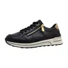 Rieker Damen Leder Sneaker Schwarz Produktbild-Vorschau 16