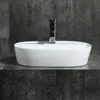 REBIKO umywalka ceramiczna nablatowa biały połysk 60x40x12 Podgląd zdjęcia produktu 3