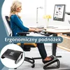 Ergonomiczna podpórka pod stopy pod biurko – regulowana Podgląd zdjęcia produktu 7