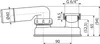 Alcadrain Geruchsverschluss  A53-DN40 G 6/4" × DN 40 Produktbild-Vorschau 2