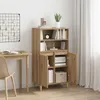vidaXL Hoge kast Artisan-eikenhout, 60 x 36 x 110 cm, Productafbeelding-voorbeeld 4