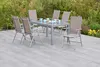 Merxx Gartenmöbel Set Amalfi 7tlg., 6 Klappsessel, Produktbild-Vorschau 3